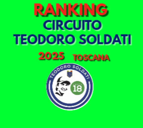 IL RANKING TEODORO SOLDATI DOPO LA TERZA TAPPA DEL 9 MARZO G.C. TOSCANA